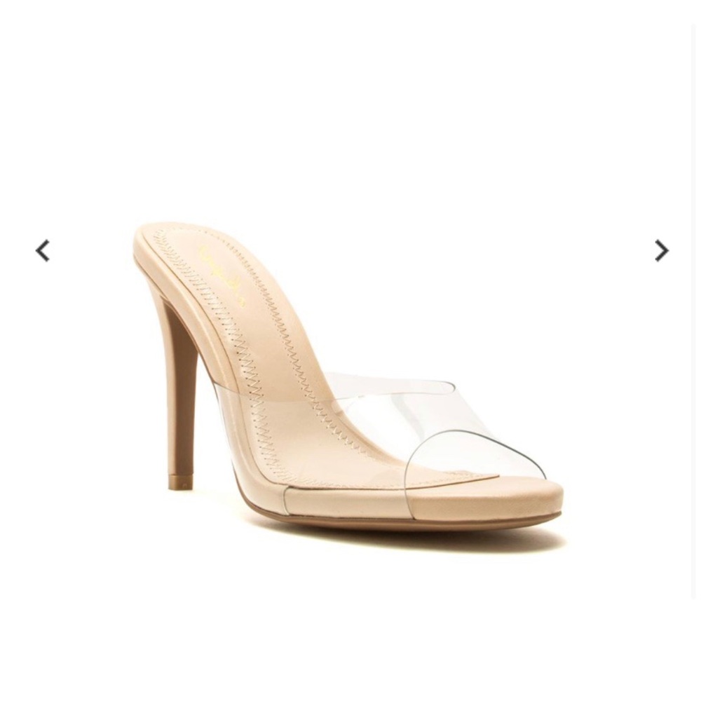 New Princess Nude PVC Heels 😍